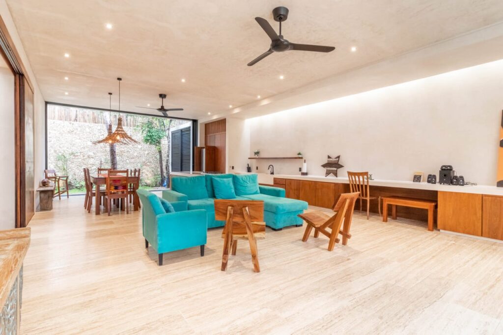 Villa Boheme, construcción en Tulum, Quintana Roo.